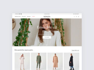 azelea woocommerce design and development